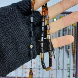 Muhammed Tacir Usta İşçili & İmzalı Bilek Boy Tesbih